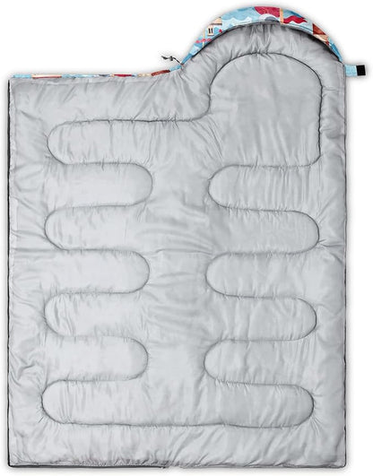 CVHOUSE Camping Sleeping Bags,3 Season Warm & Cool Weather,Lightweight,Waterproof Sleeping Bags for Adults & Kids,Traveling,and Outdoors,Camping Gear Equipment