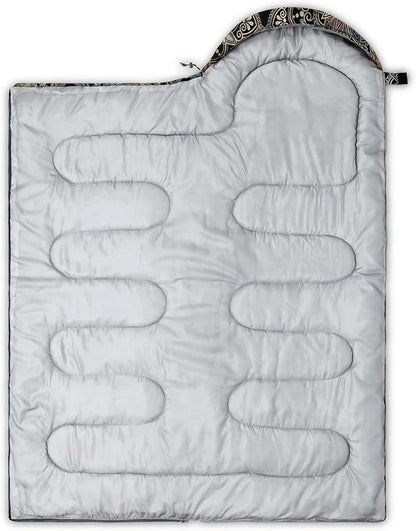 CVHOUSE Camping Sleeping Bags,3 Season Warm & Cool Weather,Lightweight,Waterproof Sleeping Bags for Adults & Kids,Traveling,and Outdoors,Camping Gear Equipment