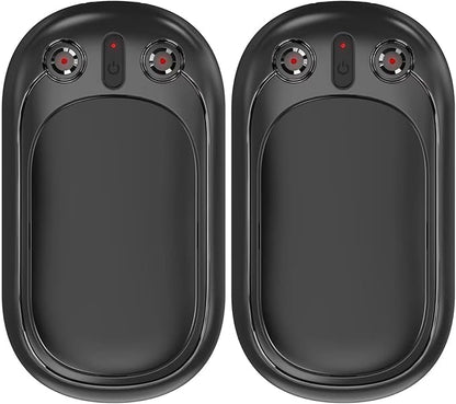 Hand Warmers Rechargeable, SECHKISS 2-Pack 5000mAh Reusable Portable Hand Warmer, 2 in 1 Electric Pocket Warmer Great for Outdoor, Hunting, Golf, Camping, Warm Gifts for Women Men…