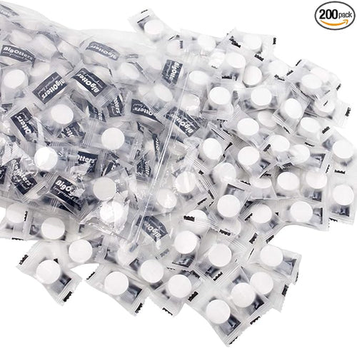 BigOtters 200PCS Compressed Towels, Disposable Towel Thicker Camping Wipes Toilet Paper Tablets Portable Towels for Home Beauty and Outdoors Hiking