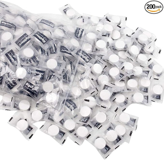BigOtters 200PCS Compressed Towels, Disposable Towel Thicker Camping Wipes Toilet Paper Tablets Portable Towels for Home Beauty and Outdoors Hiking