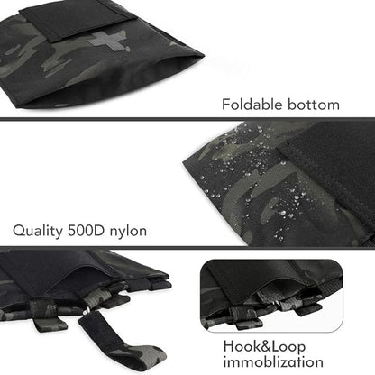 KRYDEX Tactical Blow Out Kit Bag Medical Pouch First Aid Bag IFAK Pouch with MOLLE and Belt Loop