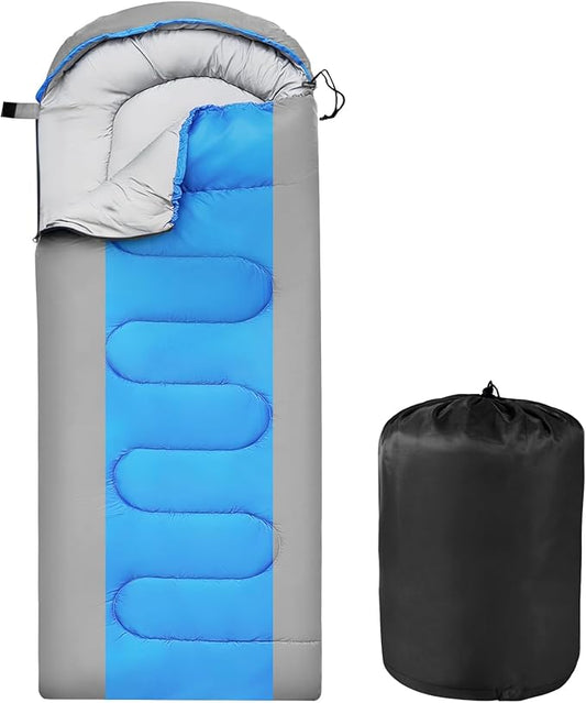 OBTANIM Sleeping Bags Portable Waterproof Camping Sleeping Bag for Adults Kids 4 Seasons Cold Weather or Warm Backpacking Hiking Mountaineering Indoor Outdoor Use