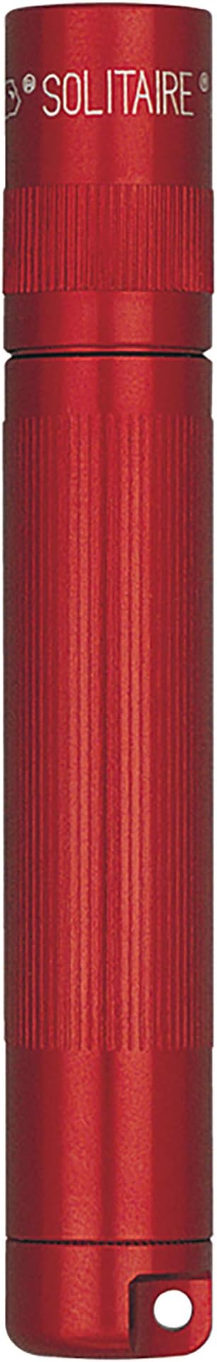 Maglite Solitaire Incandescent 1-Cell AAA Flashlight in Presentation Box Red