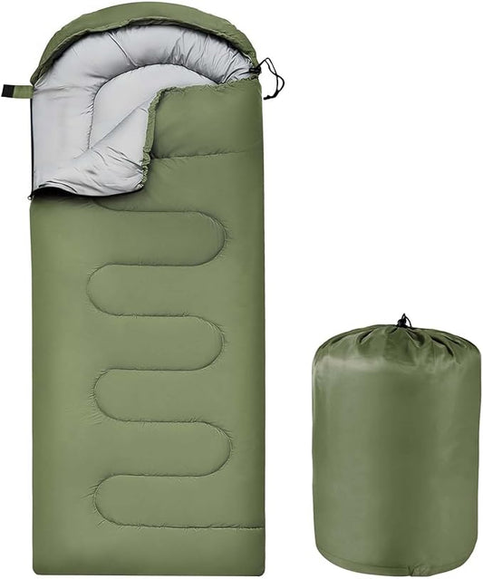 OBTANIM Sleeping Bags Portable Waterproof Camping Sleeping Bag for Adults Kids 4 Seasons Cold Weather or Warm Backpacking Hiking Mountaineering Indoor Outdoor Use