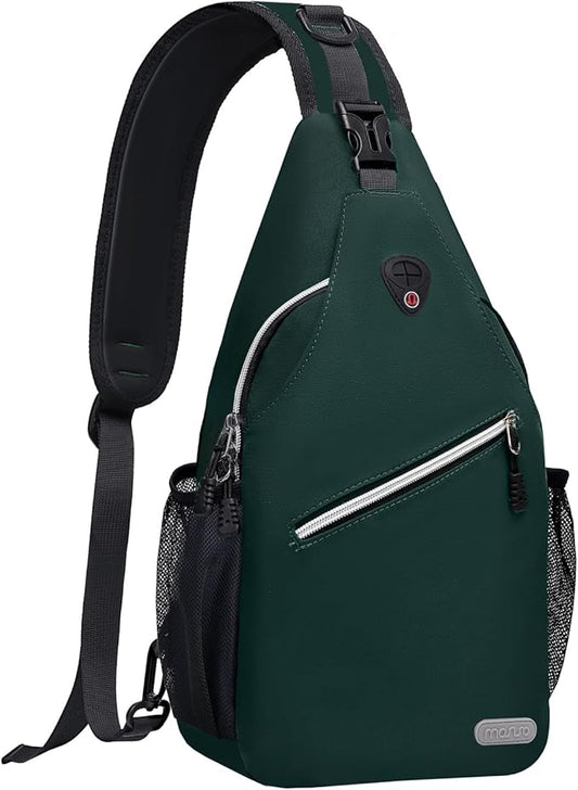 MOSISO Sling Backpack, Multipurpose Crossbody Shoulder Bag Travel Hiking Daypack