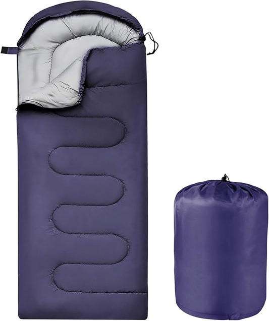OBTANIM Sleeping Bags Portable Waterproof Camping Sleeping Bag for Adults Kids 4 Seasons Cold Weather or Warm Backpacking Hiking Mountaineering Indoor Outdoor Use