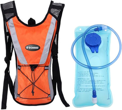 Monvecle Hydration Pack Water Rucksack Backpack Bladder Bag Cycling Bicycle Bike/Hiking Climbing Pouch + 2L Hydration Bladder