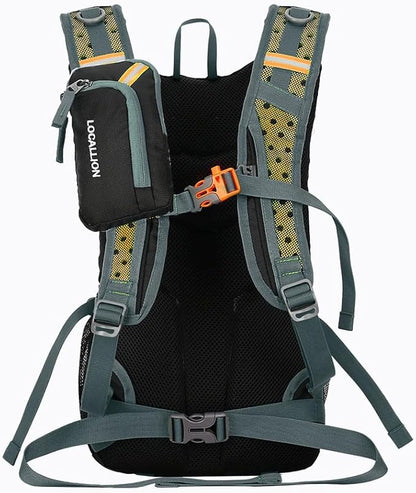LOCALLION Cycling Backpack Biking Daypack for Outdoor Sports Running Breathable Hydration Pack Men Women 18L