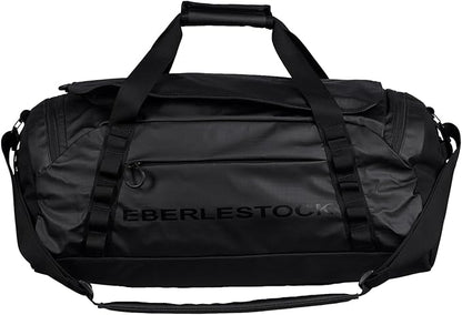 Eberlestock Hyllus Duffel Bag for Men - Durable, Water-Resistant, Small Men's Duffle Bag with Zipper Pockets, Ideal for Travel & Gym, Tactical Gear Bag, Hunting, Fishing, Camping - Black, 45L
