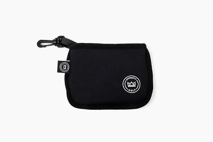Golf Club Cleaner for Golf Bag - Golf Ball Cleaner Pouch - Waterproof Inside and Dry Outside - Golf Club Brush and Groove Cleaner in One - Golf Ball Washer - Golf Club Bag Accessories