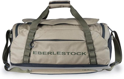 Eberlestock Hyllus Duffel Bag for Men - Durable, Water-Resistant, Small Men's Duffle Bag with Zipper Pockets, Ideal for Travel & Gym, Tactical Gear Bag, Hunting, Fishing, Camping - Dry Earth, 45L