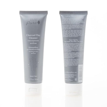 100% PURE Charcoal Clay Cleanser