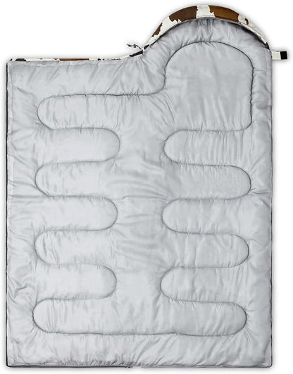 CVHOUSE Camping Sleeping Bags,3 Season Warm & Cool Weather,Lightweight,Waterproof Sleeping Bags for Adults & Kids,Traveling,and Outdoors,Camping Gear Equipment