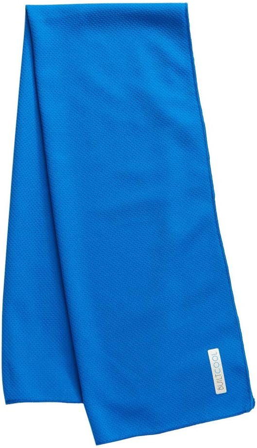 BUILTCOOL Adult Cooling Towel - Men & Women Chilly, Lightweight, Soft, Neck and Face Cooling Towel for Sport, Camping, Hunting, One Size, Royal Blue, 1 Pack