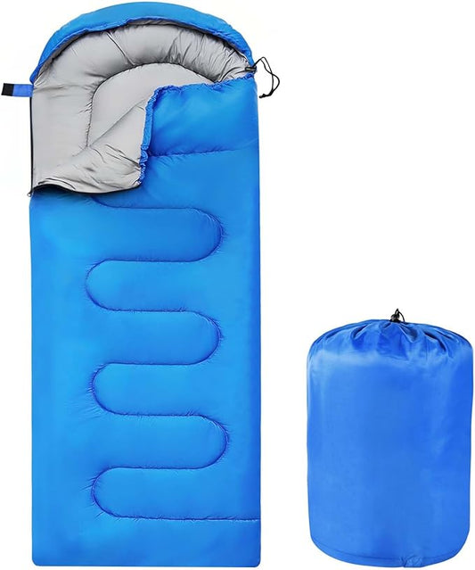 OBTANIM Sleeping Bags Portable Waterproof Camping Sleeping Bag for Adults Kids 4 Seasons Cold Weather or Warm Backpacking Hiking Mountaineering Indoor Outdoor Use