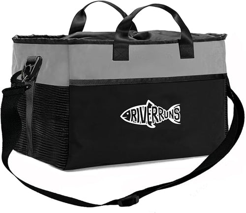 Riverruns Fishing Hunting Wader Bag with Vented Mesh, Waders Boots Bag, Fly Fishing Backpack for Fishing, Hiking, Camping