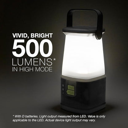 ENERGIZER LED Camping Lantern 360 PRO, IPX4 Water Resistant Tent Light, Ultra Bright Battery Powered Lanterns for Camping, Outdoors, Emergency Power Outage