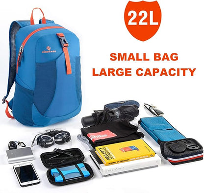 sinotron 22L Lightweight Packable Hiking Backpack, Small Hiking Backpack Day Pack for Women Men Travel Camping Vacation