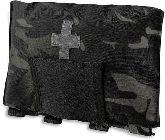 KRYDEX Tactical Blow Out Kit Bag Medical Pouch First Aid Bag IFAK Pouch with MOLLE and Belt Loop