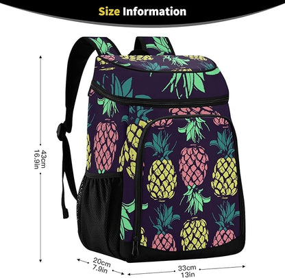 Cooler Backpack Insulated Leak Proof Beach Cooler Bag 30 Cans Waterproof Lightweight Soft Lunch Picnic Cooler for Men Women