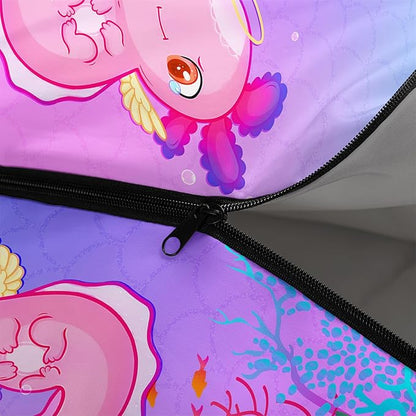 HOSIMA Dear Hunting Pattern Cold Weather Sleeping Bags for Adults,Black Light Weight Sleeping Bags for Kids Adults,WaterProof Sleeping Bags for Outdoors Hiking.
