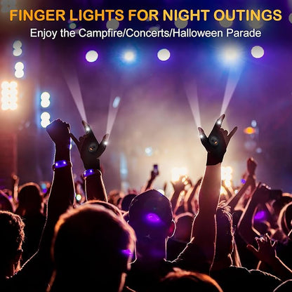 PARIGO LED Flashlight Men Tool Gifts - Christmas Stocking Stuffers Cool Gadgets for Dad Him Women Who Have Everything Adults Unique Birthday Waterproof Finger Lights Camping Running Fishing
