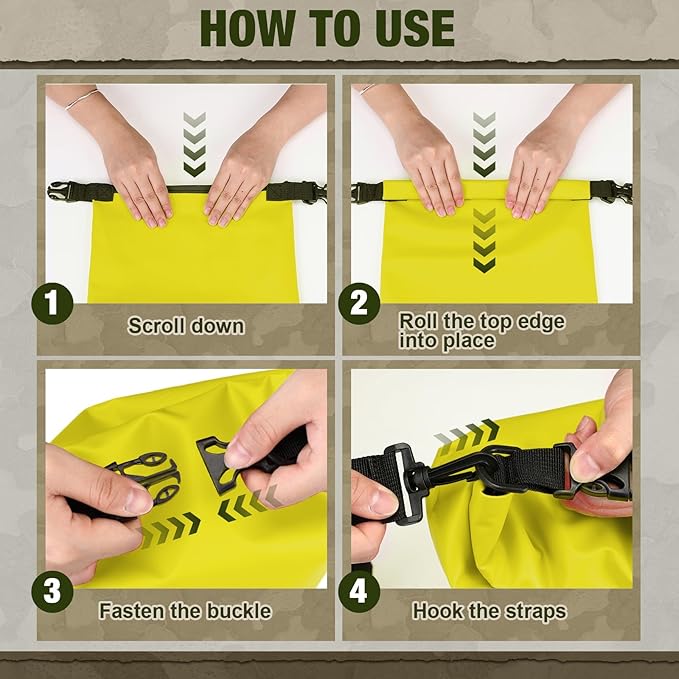 1 Set Bear Food Bag for Camping Ultralight Food Bag Hanging System Includes Waterproof Bear Bag, Nylon Ropes, Hooks for Camping Backpacking
