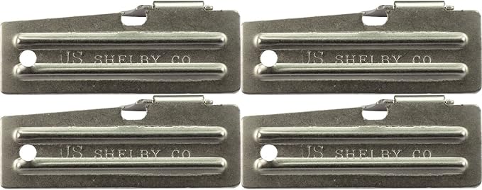 P 51 Military Style Survival Kit Can Opener by US Shelby Co Pack of 4