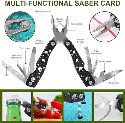 Gifts for Him Men Dad Christmas, Survival Kits, Emergency Survival Gear and Equipment, Cool Gadgets for Men Camping Fishing Hunting Outdoor