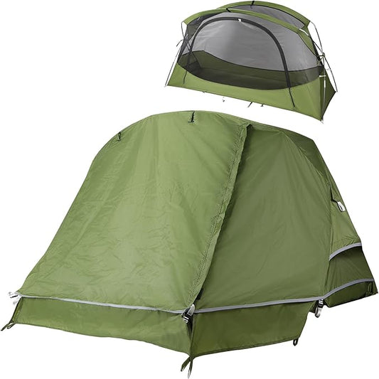 REDCAMP Multifuncational Cot Tent for 1 Person, Folding Camping Tent cot for Adult, Portable Elevated Tent Off The Ground Tent, 76x28x39.5in