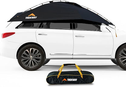 Trekway Waterproof Portable Vehicle Awning| Pop up Canopy | Sun Shade with Outdoor Privacy Wall| Great for Camping| Beach| Picnics| Etc.| Fit Great on Car| SUV| Jeep| Etc.