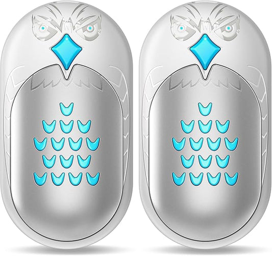 Hand Warmers Rechargeable, 2 Pack 6000mAh Electric Portable Heater, 20 Hrs Long Heating Hot Pockets Hand Warmer, Hunting Gear, Gifts for Women, Men, Raynauds, Camping, Golf, Outdoors
