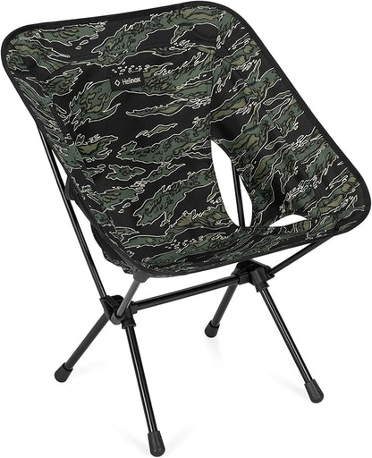 Helinox Chair One (re) High-Performance Camping Chair, 1.97lbs, Lightweight Compact Collapsible Outdoor Chairs, Backpacking, Picnic, Adventures, Xray Tiger Camo