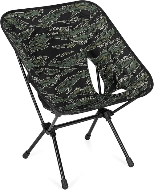 Helinox Chair One (re) High-Performance Camping Chair, 1.97lbs, Lightweight Compact Collapsible Outdoor Chairs, Backpacking, Picnic, Adventures, Xray Tiger Camo