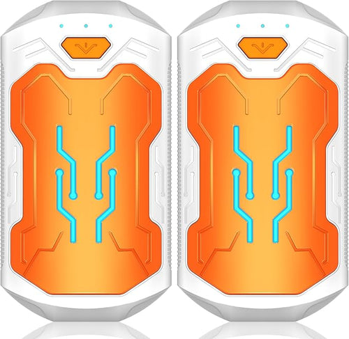 Hand Warmers Rechargeable 2 Pack 20Hrs Long Heating Pocket Size Electric Handwarmers, Portable USB Hand Warmer Heater Therapy Great Gift for Christmas Outdoors, Hunting, Golf, Camping Men Women