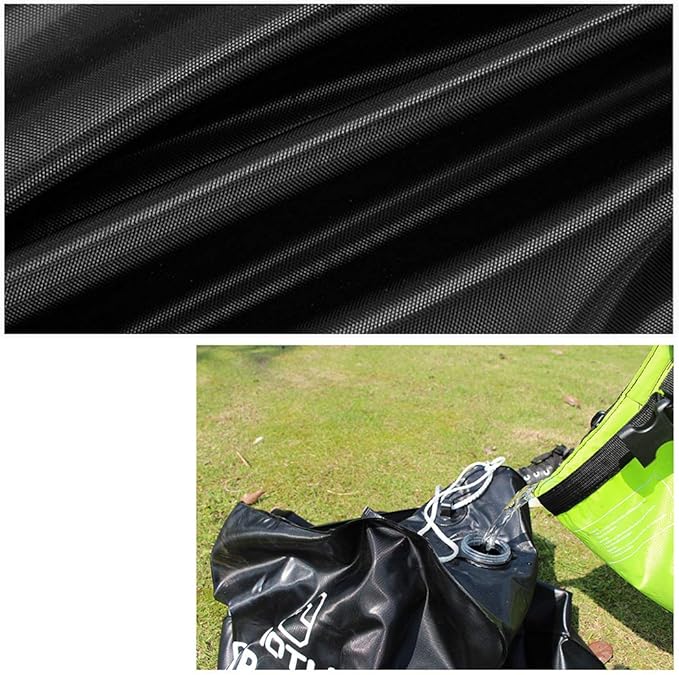 LUOOV Solar Shower Bag,Solar Heating Premium Camping Shower Bag with Removable Hose Shower Head for Climbing Hiking Fishing Hunting Beach Trips 5 gallons/20L 10 Gallons/40L