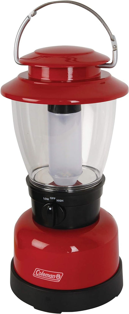 Coleman 4D Battery-Powered Personal LED Lantern, Water & Impact-Resistant with Carabiner Handle, Shines Up to 700 Lumens, Outdoors Camping Essentials