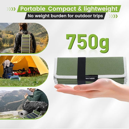 5200mAh Solar Camping Lantern & Power Bank - 10W Fast Solar Charger, IPX4 Waterproof LED Emergency Light with USB/Type-C, 10H Runtime for Camping, Hiking, Power Outages (White)