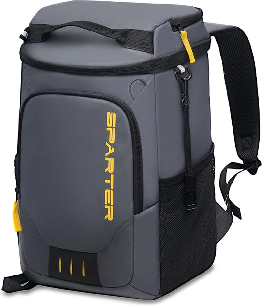 Backpack Cooler Insulated Leak Proof 30/45 Cans, 2 Insulated Compartments Thermal Bag, Portable Lightweight Beach Travel Camping Lunch Backpack for Men and Women