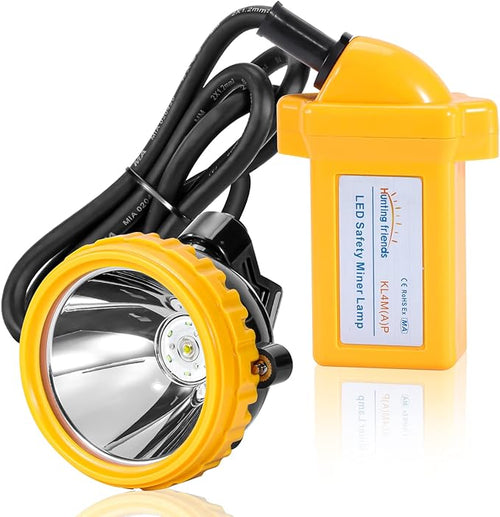 High Lumens Superbright LED Mining Light KL4M(A).Plus Miner Cap Lamp Waterproof Underground Headlamp Hard Hat Headlamp