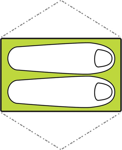 Mountainsmith Morrison 2 Person 3 Season Tent (Citron Green)
