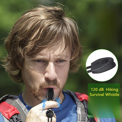 Signal Mirror Military Grade 3 x 5 Inch - Camping Mirror with Survival Whistle - Perfect for Outdoor Explorers SOS Signaling & Hikers Kits