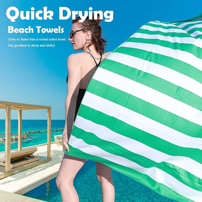 Your Choice Microfiber Beach Towels, Sand Free Beach Towel, Quick Dry Beach Towel, Extra Large Beach Towels for Adults, Kids (67x35 Inch, 60x30 Inch), Travel Towel, Camping Towel