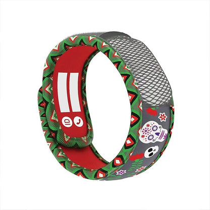 PARA'KITO Bug & Mosquito Bracelets for Kids | Mosquito Spray Alternative | Waterproof, Outdoor Insect Wristband w/Natural Essential Oils | Hiking, Trekking & Camping Accessories (Dark Roses)