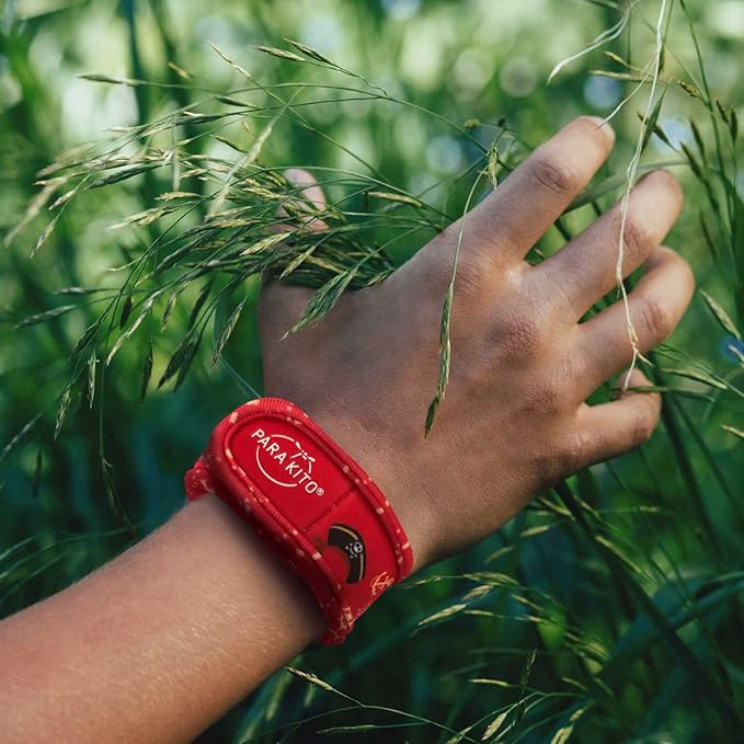 PARA'KITO Bracelets for Kids | Spray Alternative | Waterproof, Outdoor Wristband | Hiking, Trekking & Camping Accessories (Caribbean)