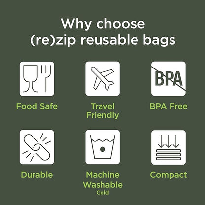 (re)zip Travel Adventure Roll Top Water-Resistant Lightweight Dry Bag | Multi-Purpose Dry or Wet Storage for Travel, Swimming, Boating, & Camping