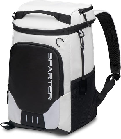 Backpack Cooler Insulated Leak Proof 30/45 Cans, 2 Insulated Compartments Thermal Bag, Portable Lightweight Beach Travel Camping Lunch Backpack for Men and Women
