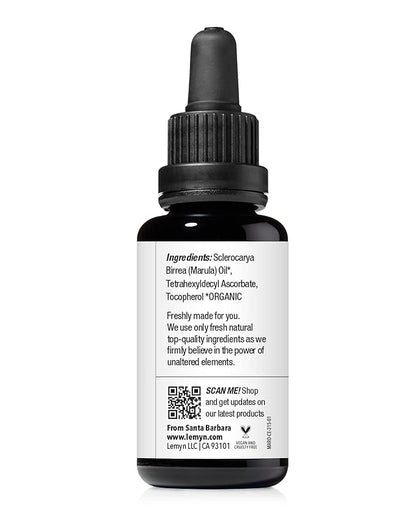 Virgin Marula Face Oil | Supercharged with Vitamin C & E | Freshly Made | Intense Hydration & Radiance Boost | Anti-Aging Skin Care and Face Moisturizer | Organic – Vegan – Cruelty-Free
