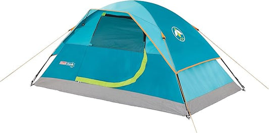 Coleman Kids Wonder Lake Tent, 2-Person Glow-in-The-Dark Tent for Campsite, Backyard, or Indoor Use, Sets Up in About 10 Minutes, Rainfly Included
